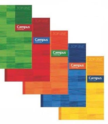 LIBRETA GRAPADA TAPA CARTON CAMPUS UNIVERSITY A5 210X297MM 48 HOJAS 70 GRAMOS HORIZONTAL