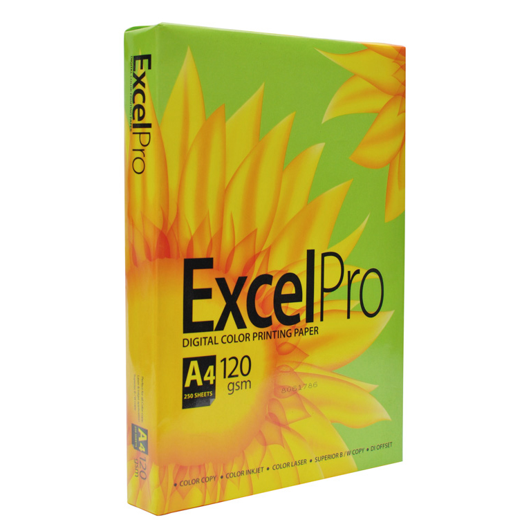 PAPEL BLANCO FOTOCOPIADORA EXCEL PRO DIN A4 120 GRAMOS PREMIUM PAQUETE 250 HOJAS