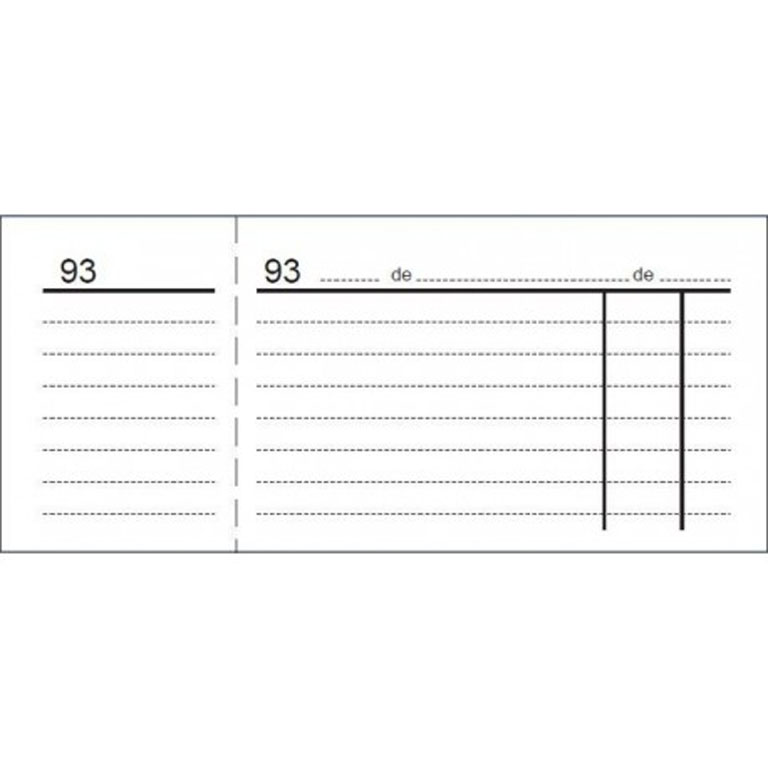 TALONARIO PLUS OFFICE 1/3 DEL 4º CAJA T23