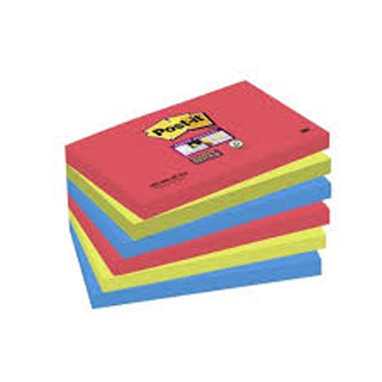 BLOC NOTAS POST-IT 76X127LOTE COLORES