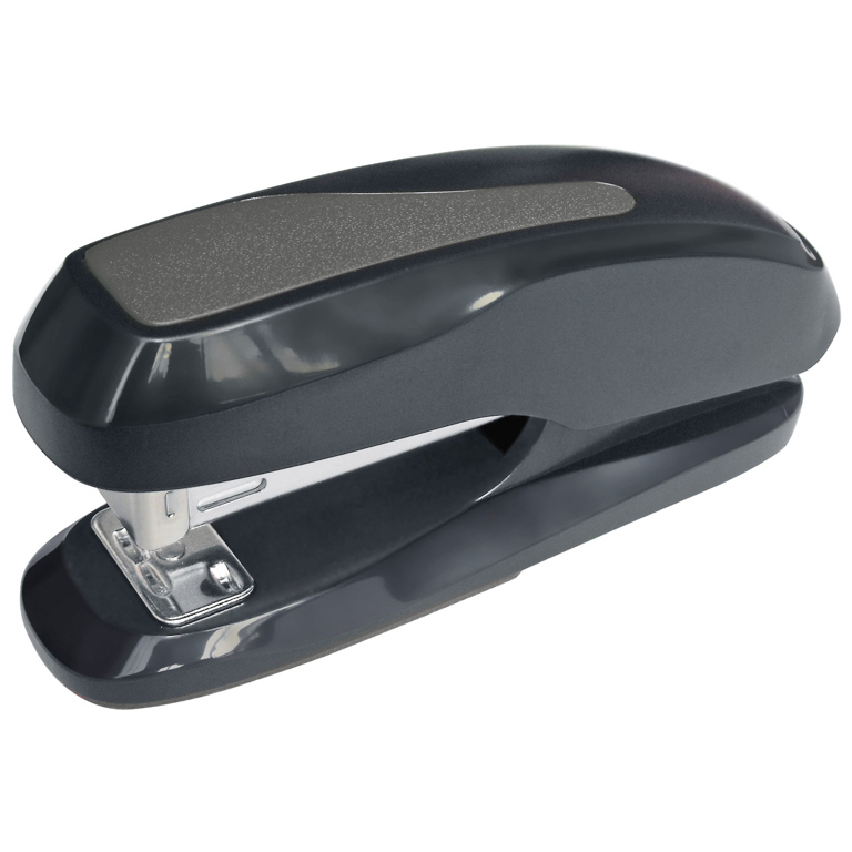 GRAPADORA SOBREMESA PLUS OFFICE 270N PLASTICO ABS COLOR NEGRO GRIS OSCURO CAPACIDAD 20 HOJAS