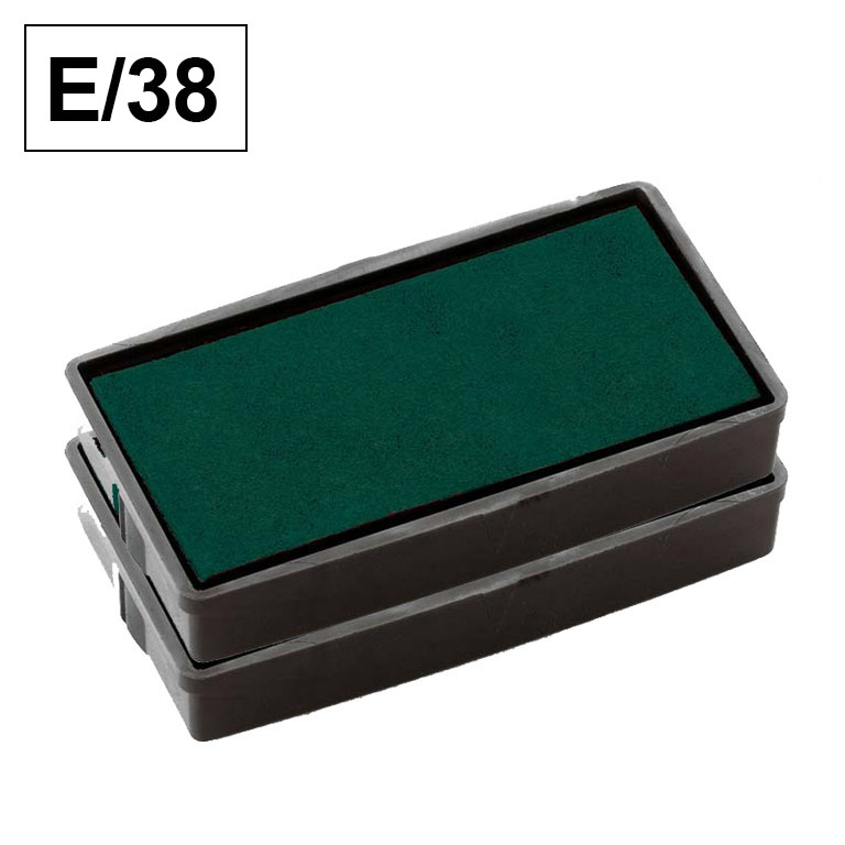 ALMOHADILLA COLOP E/38 PARA PRINTER RECTANGULAR 38 VERDE