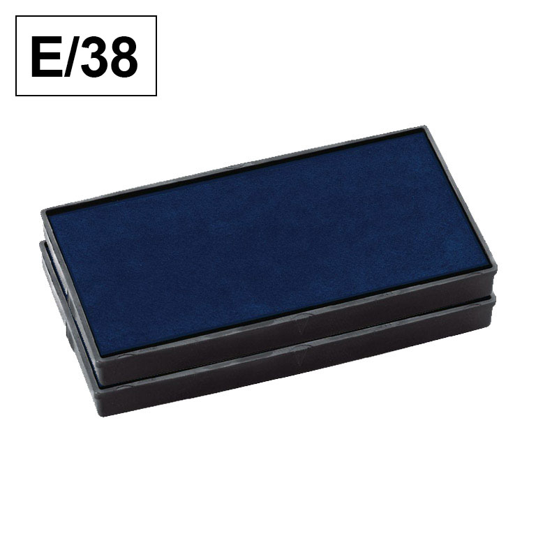 ALMOHADILLA COLOP E/38 PARA PRINTER RECTANGULAR 38 AZUL