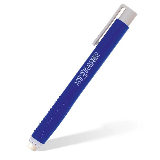 PORTAGOMAS DE BORRAR PLUS OFFICE BORADOR XT-ERASER AZUL