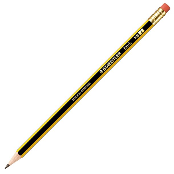 LAPICERO DE GRAFITO STAEDTLER NORIS 122 CON GOMA HB