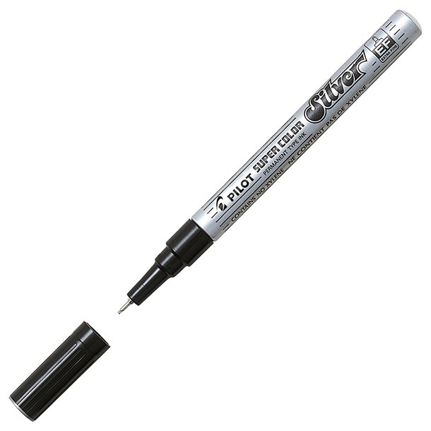 ROTULADOR MARCADOR ESPECIAL PILOT EXTRAFINO 0,5 MM. PLATA