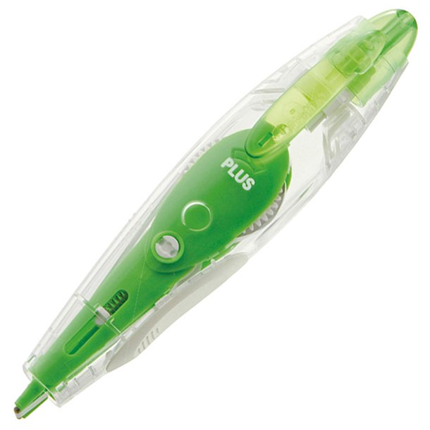 CORRECTOR EN CINTA PLUS PS PEN 4,2MM X 6M VERDE