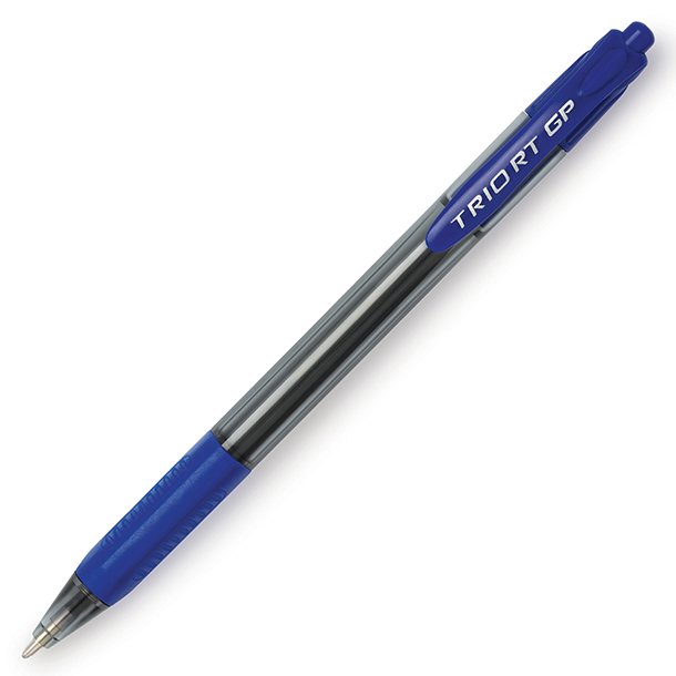 BOLÍGRAFO RETRACTIL PLUS UNIMAX GP COLOR AZUL 0,7 MM