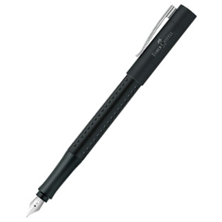 PLUMA FABER-CASTELL GRIP 2011 NEGRO MATE