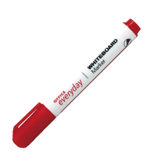 ROTULADOR PIZARRA BLANCA OFFICE EVERYDAY COLOR ROJO 2MM 