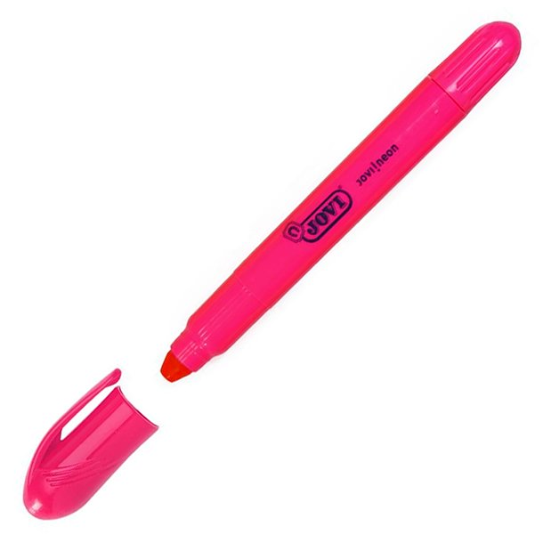 MARCADOR FLUORESCENTE GEL JOVI NEÓN ROSA