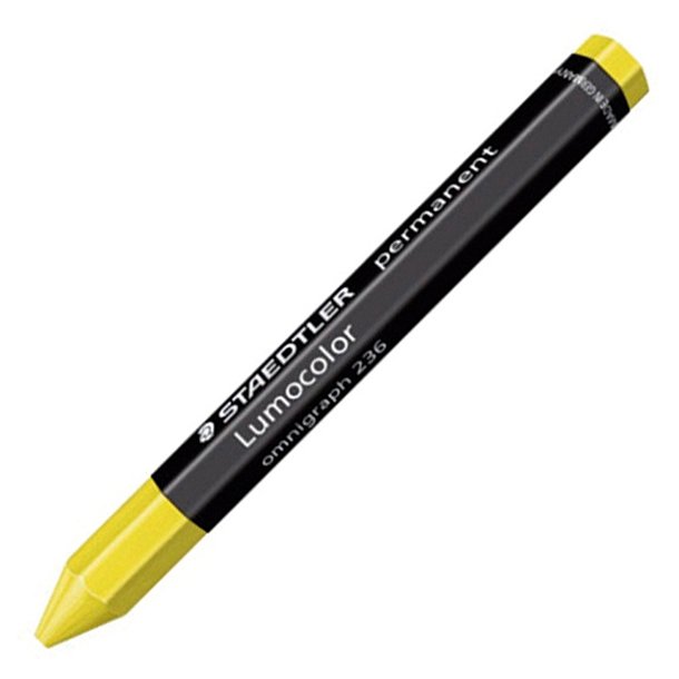 MARCADOR CERA ESPECIAL STAEDTLER OMNIGRAPH AMARILLO