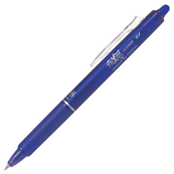 BOLÍGRAFO RETRACTIL BORRABLE PILOT FRIXION CLICKER COLOR AZUL