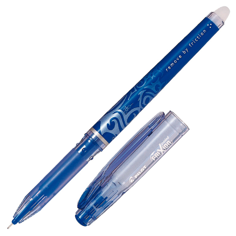 BOLIGRAFO BORRABLE CAPUCHON PILOT FRIXION POINT AZUL