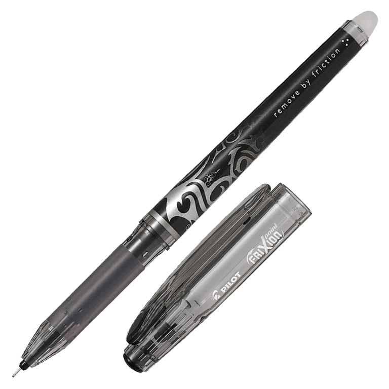 BOLIGRAFO BORRABLE CAPUCHON PILOT FRIXION POINT NEGRO