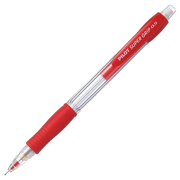 PORTAMINAS PILOT H-185 SUPER GRIP ROJO