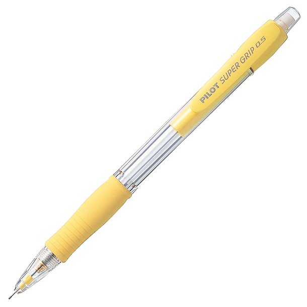 PORTAMINAS PILOT H-185 SUPER GRIP AMARILLO