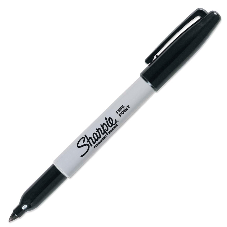 ROTULADOR MARCADOR PERMANENTE SHARPIE FINE POINT PUNTA REDONDA COLOR NEGRO 0,9 MM