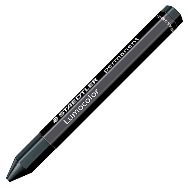 MARCADOR CERA ESPECIAL STAEDTLER OMNIGRAPH NEGRO