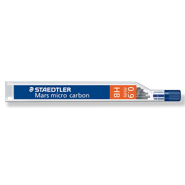 MINAS STAEDTLER 0,9 MM. TUBO 12 MINAS B