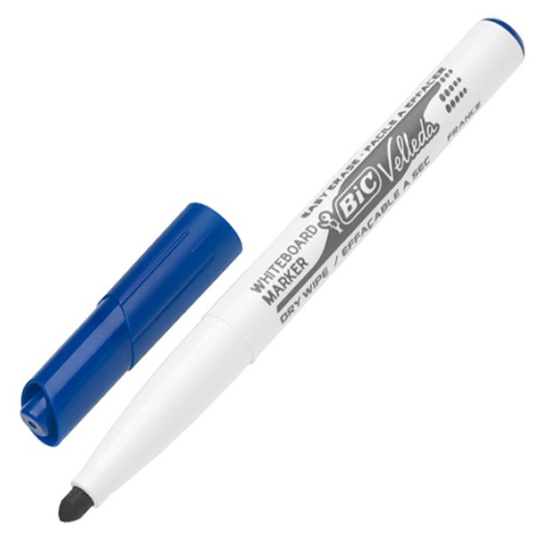 ROTULADOR PIZARRA BLANCA BIC VELLEDA 1741 COLOR AZUL 1,4 MM