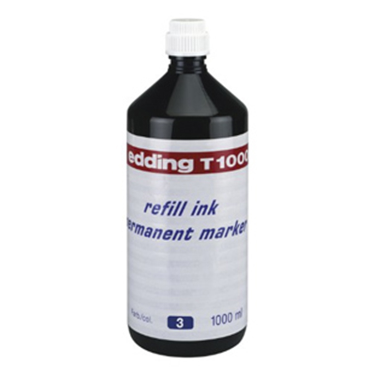 TINTA EDDING T-1000 1000 ML. AZUL