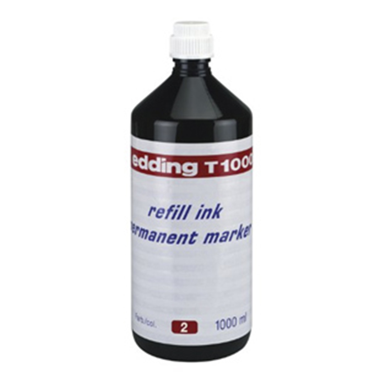 TINTA EDDING T-1000 1000 ML. ROJO