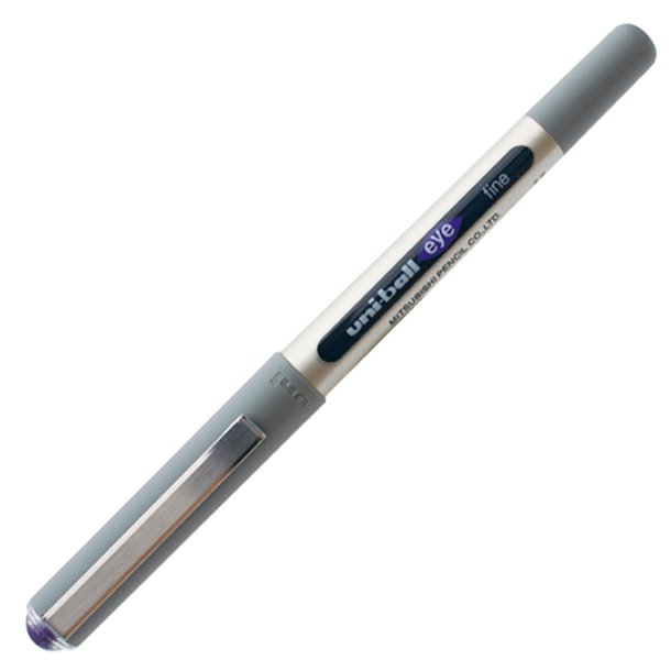 BOLÍGRAFO ROTULADOR CAPUCHÓN ROLLER UNI-BALL UB-157 EYE FINE VIOLETA