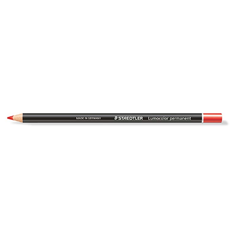 LAPIZ STAEDTLER LUMOCOLOR GLASOCHROM ROJO