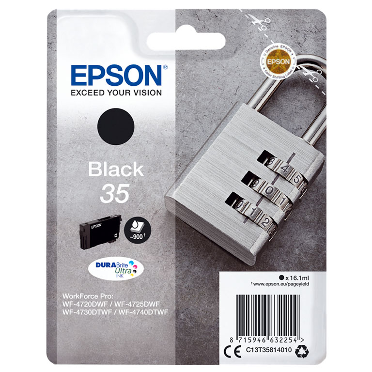 CARTUCHO INK-JET EPSON 35 NEGRO