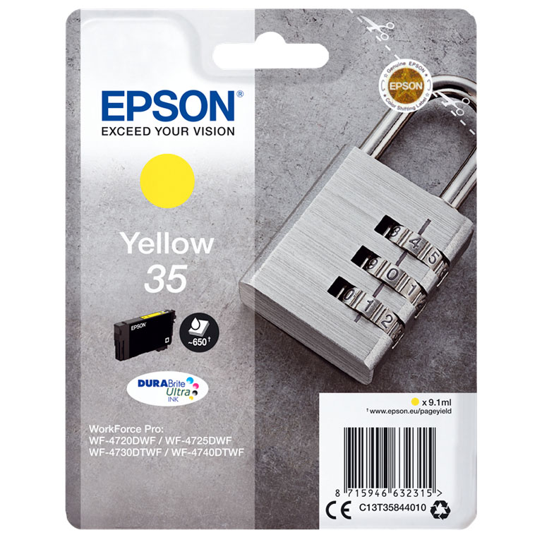 CARTUCHO INK-JET EPSON 35 AMARILLO