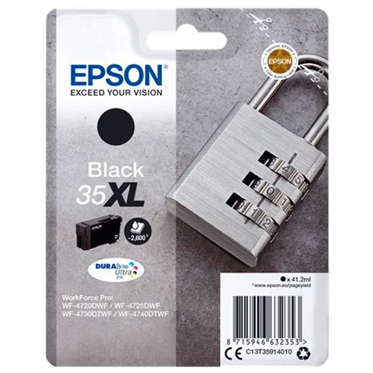 CARTUCHO INK-JET EPSON 35XL NEGRO