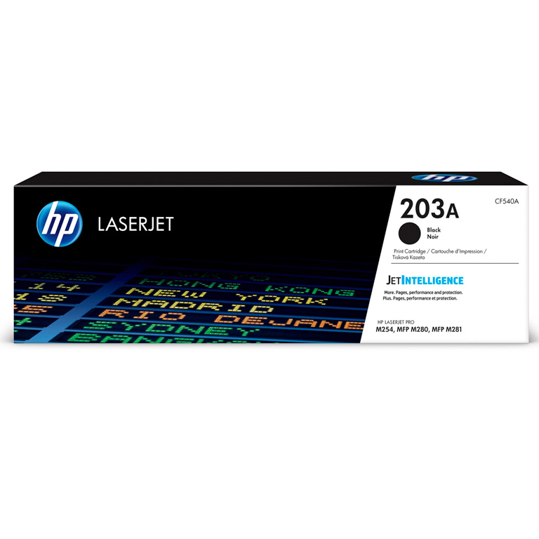TONER LASER HP 203A CF540A NEGRO