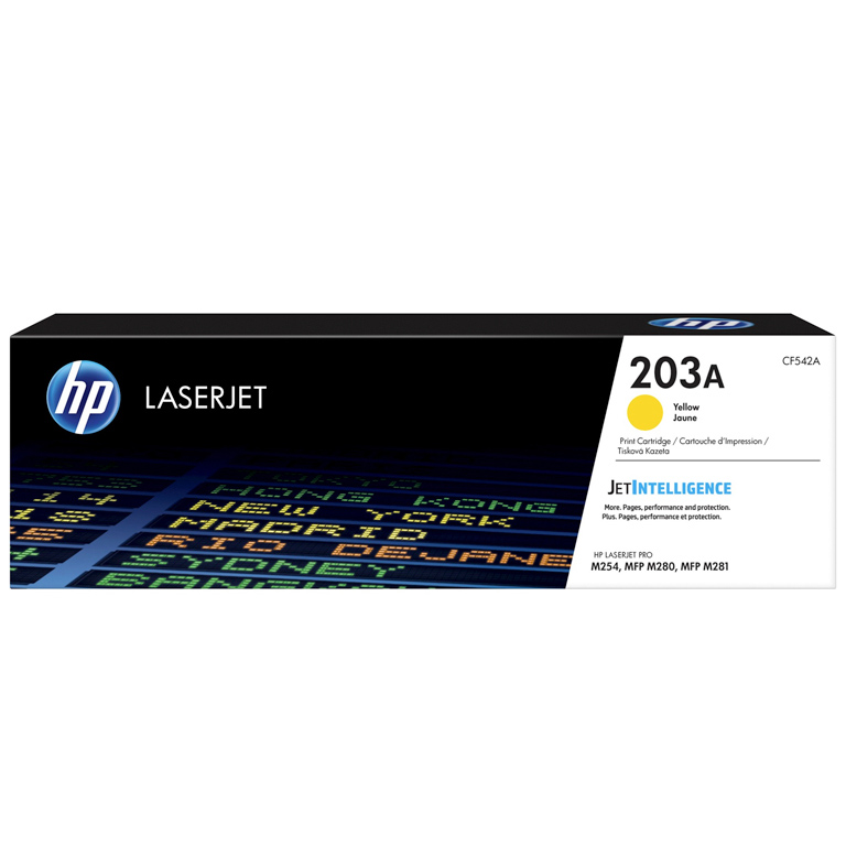 TONER LASER HP 203A CF542A AMARILLO