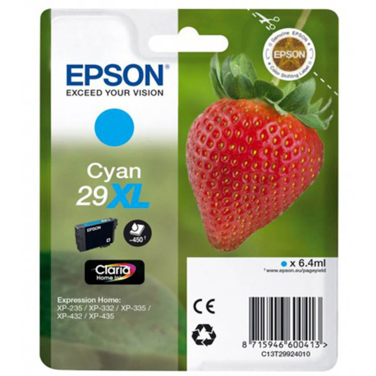 CARTUCHO INK-JET EPSON 29XL C13T29824012 CIAN