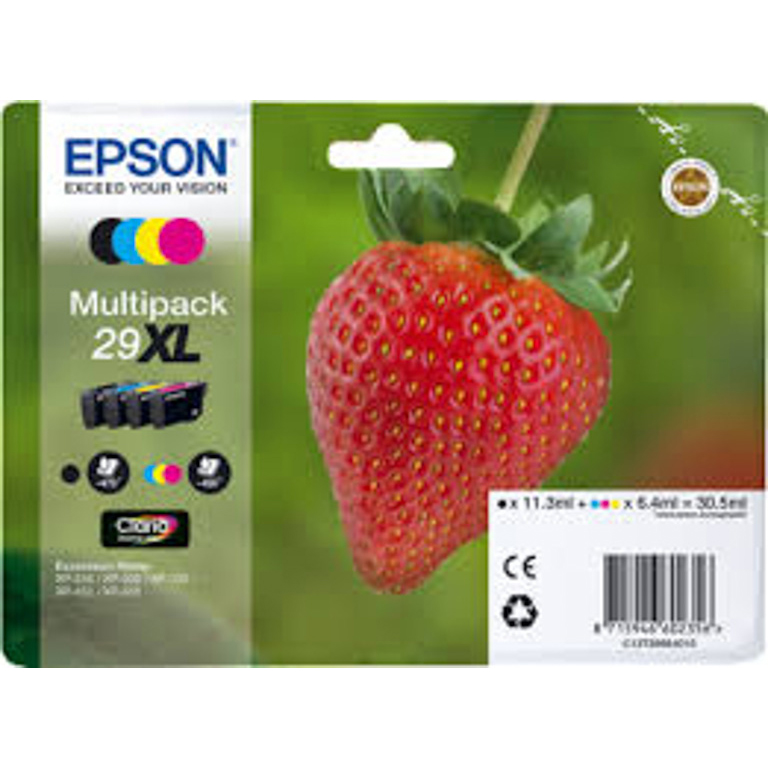 CARTUCHO INK-JET EPSON 29XL PACK 4 UNIDADES