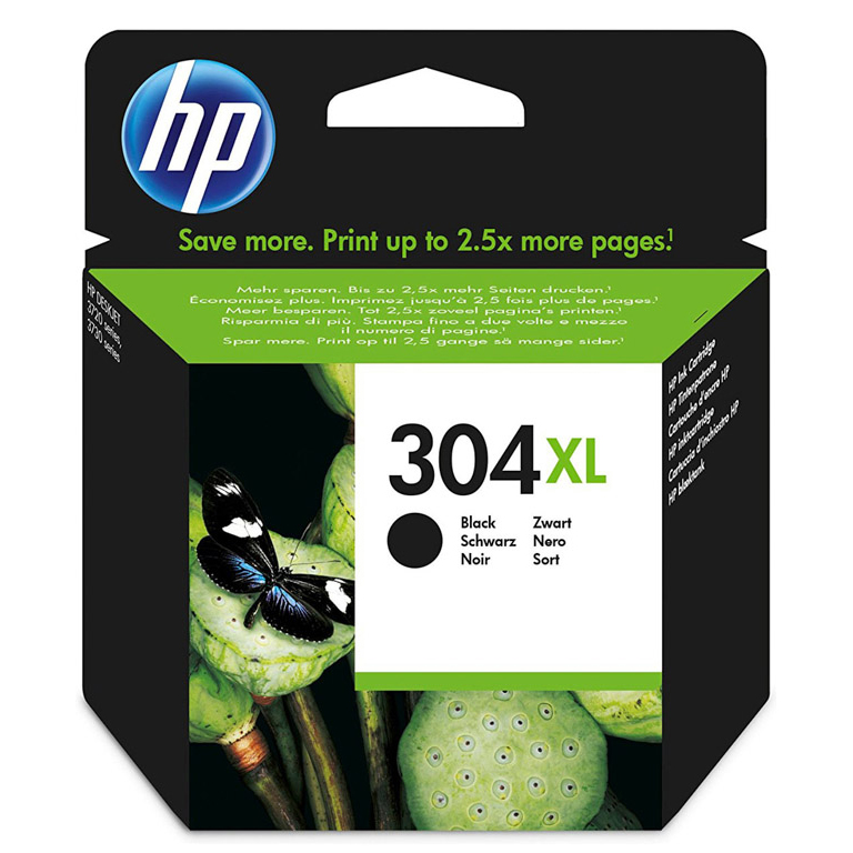 CARTUCHO INK-JET HP 304XL N9K08AE NEGRO