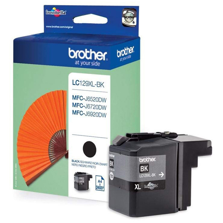 165917HO INK-JET BROTHER LC129XLBKBP NEGRO