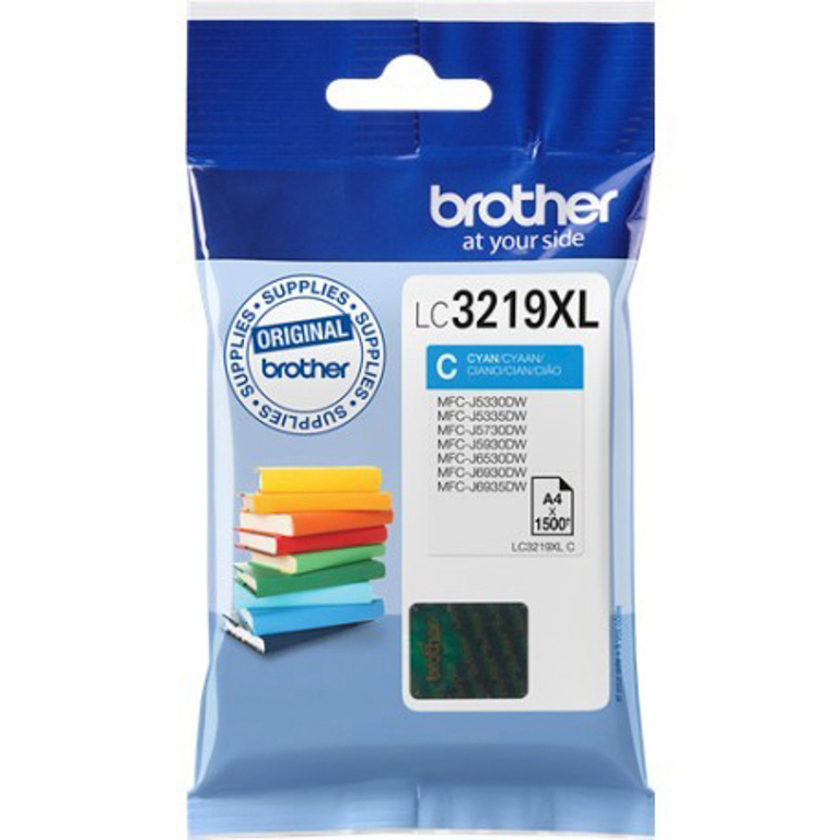 CARTUCHO INK-JET BROTHER LC3219XLC CIAN