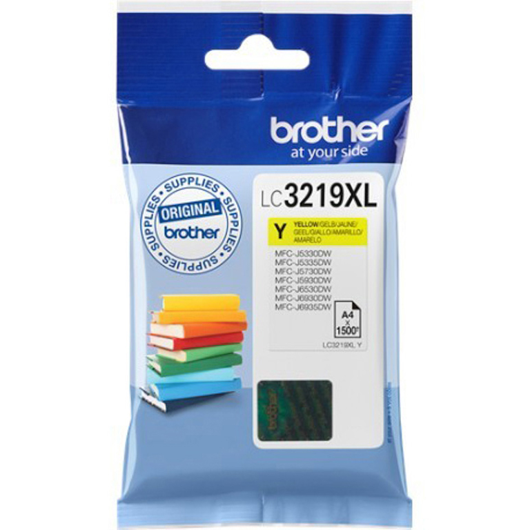 CARTUCHO INK-JET BROTHER LC3219XLY AMARILLO