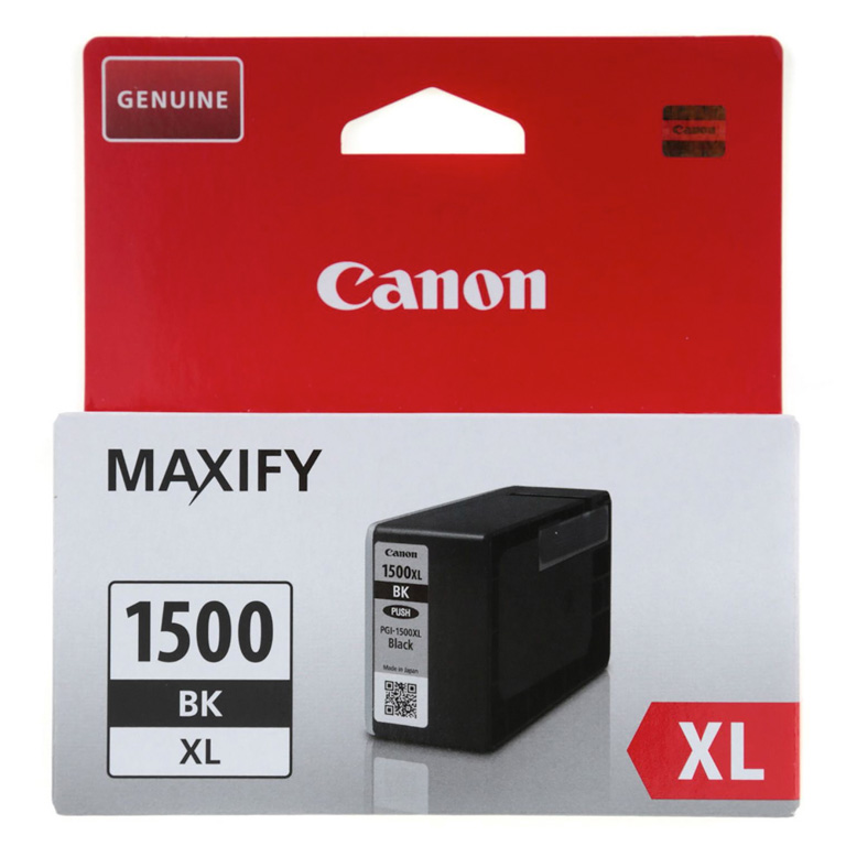 CARTUCHO INK-JET CANON 1500XL PGI1500BK NEGRO