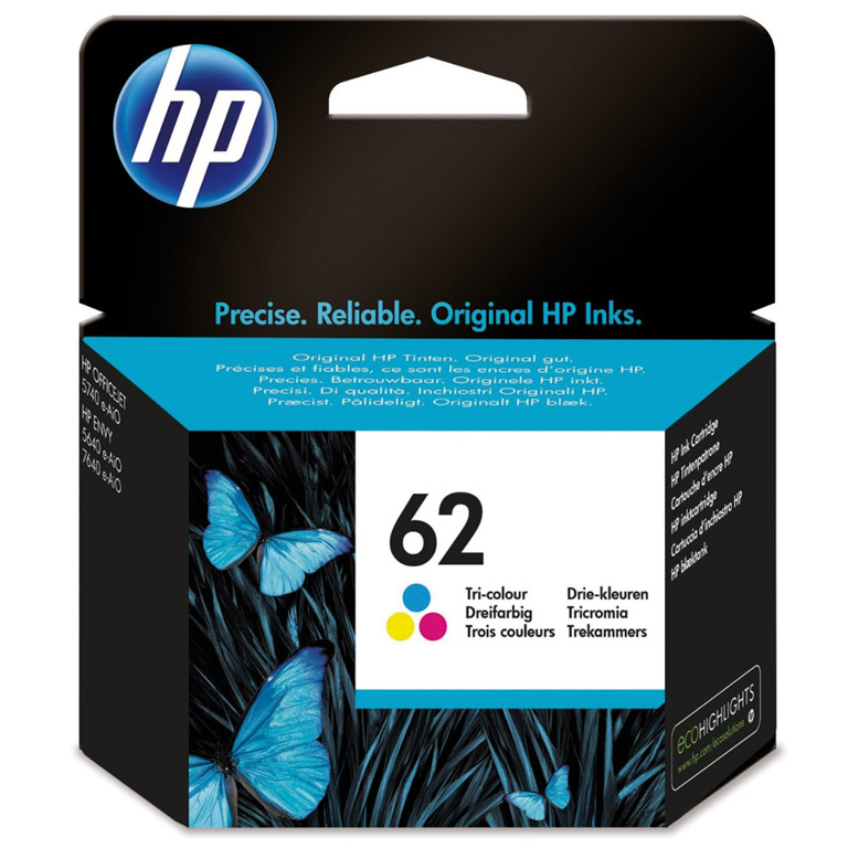 CARTUCHO INK-JET HP 62 C2P06AE TRICOLOROR