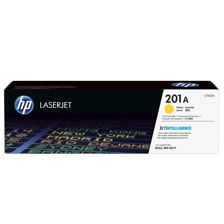 TONER LASER HP 201A CF402A AMARILLO