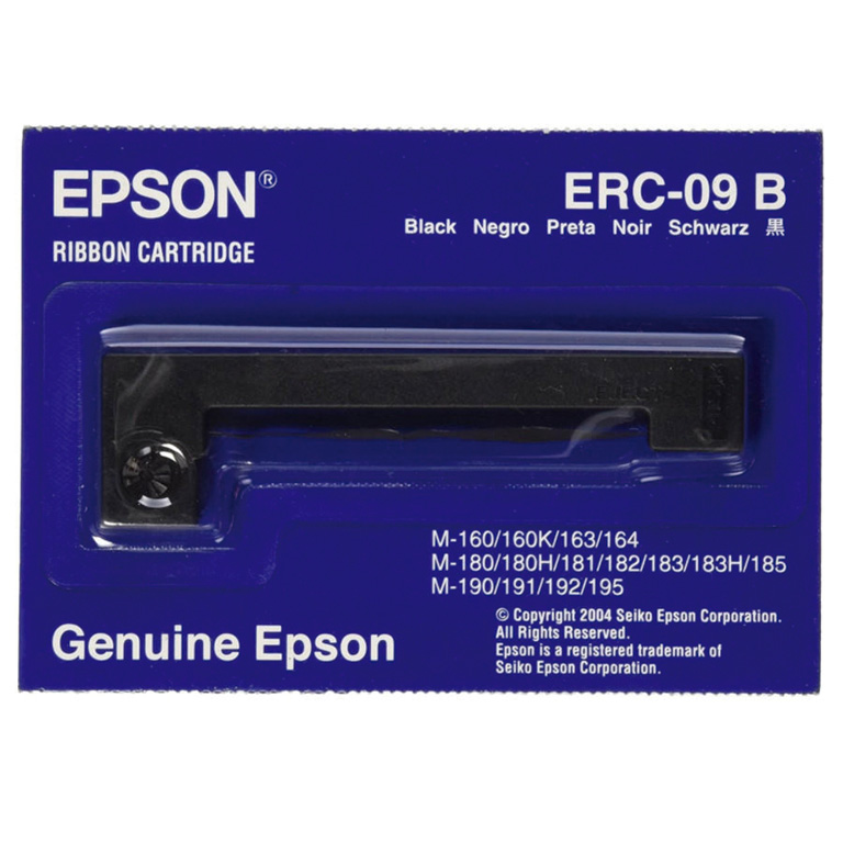 CINTA DE IMPRESION EPSON ERC-09B NEGRO