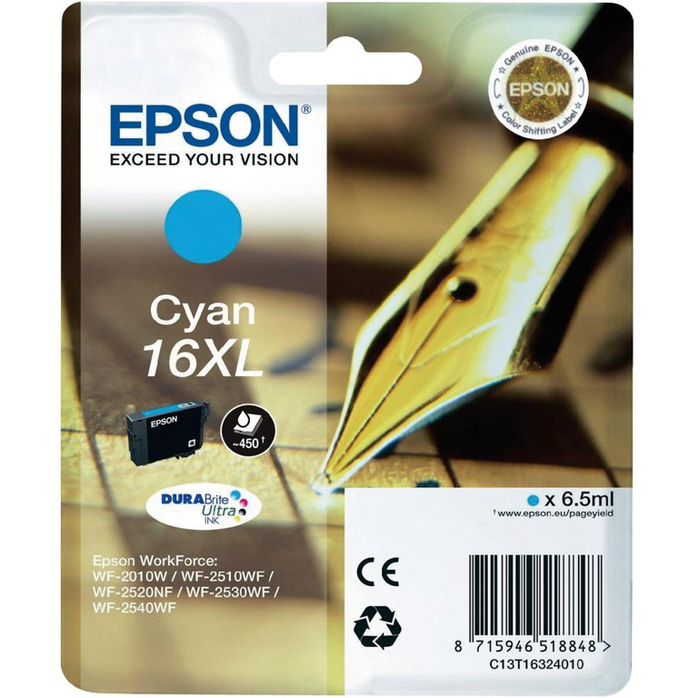 CARTUCHO INK-JET EPSON 16XL CIAN