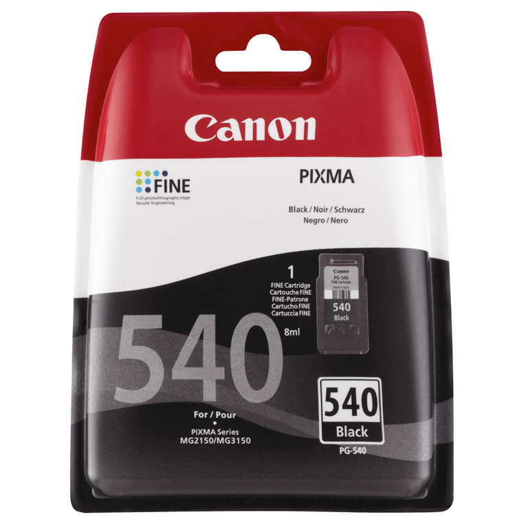 CARTUCHO INK-JET CANON 540 PG-540 NEGRO