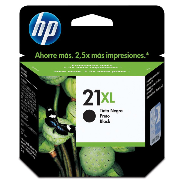 CARTUCHO INK-JET HP 21 XL C9351CE NEGRO