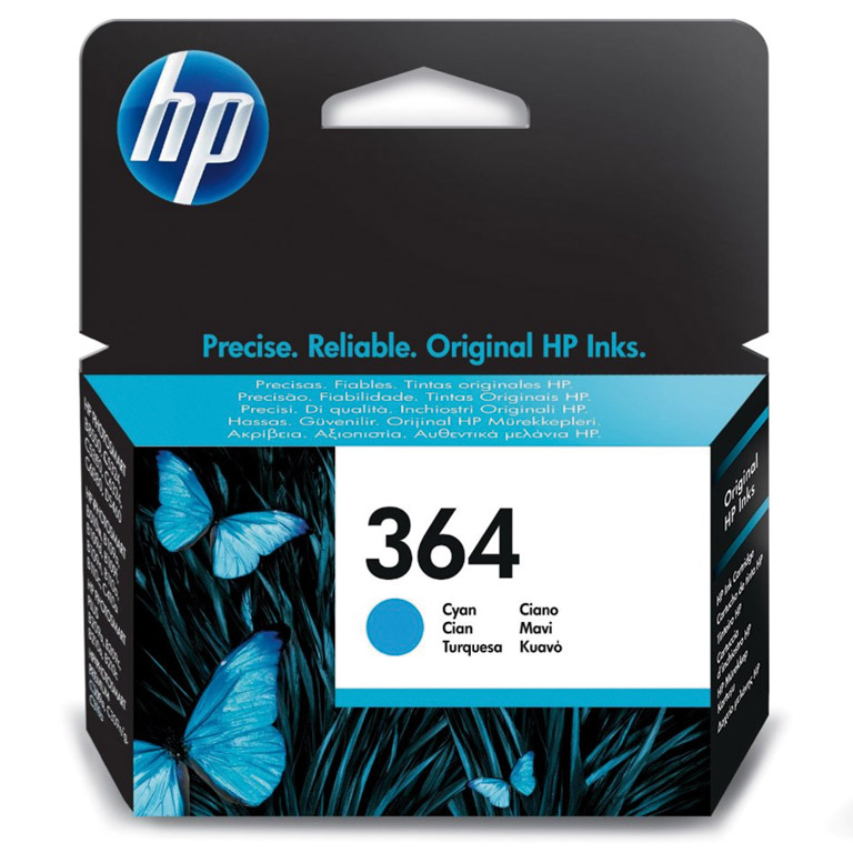 CARTUCHO INK-JET HP 364 CB318EE CIAN