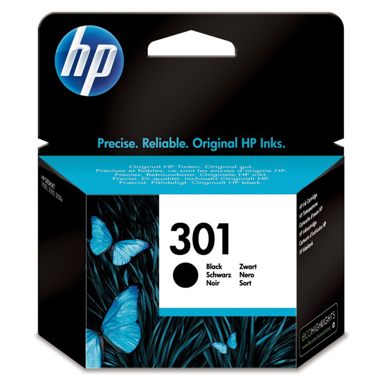 CARTUCHO INK-JET HP 301 CH561EE NEGRO