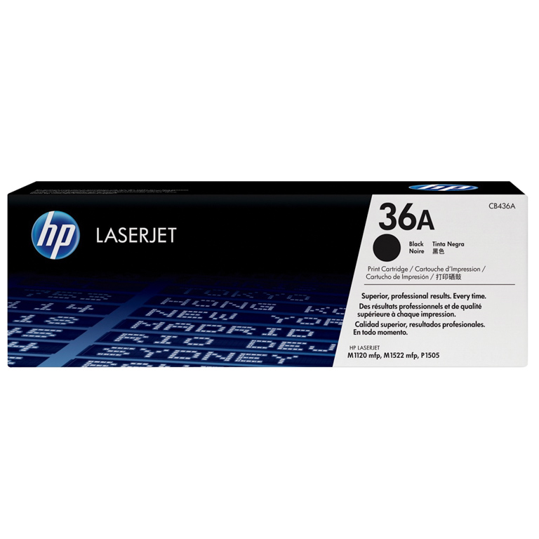 TONER LASER HP 36A CB436A NEGRO